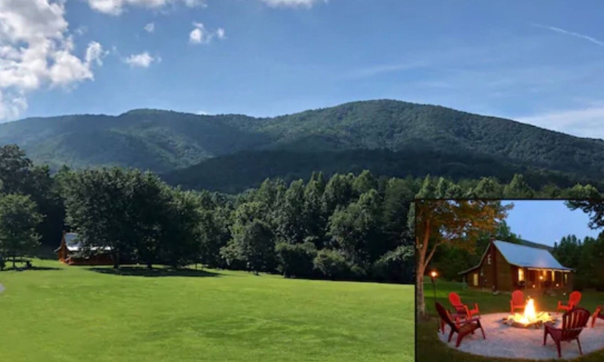 Tellico Plains Cabin | Beautiful Mountain View Cabin 34 Acres Borders Cherokee National Forest