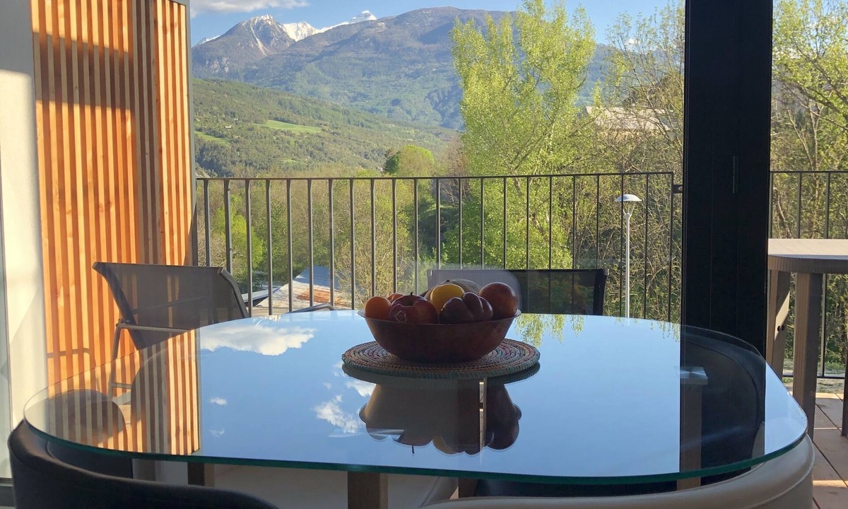 Embrun Apartment | Beautiful new T2 with superb mountain views