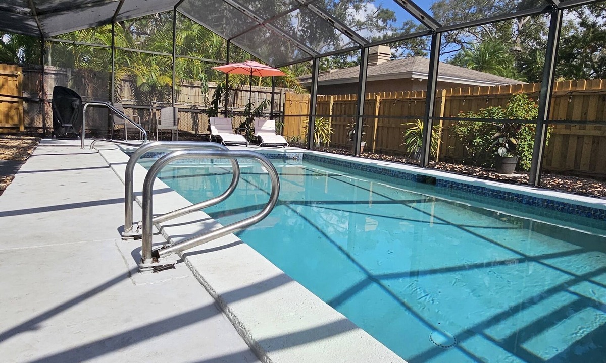 Fort Myers House | Beautiful, newly renovated ranch with private pool, 25 minutes from the beach.