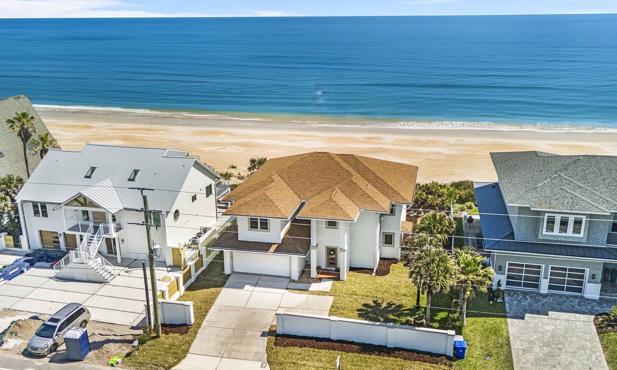 South Ponte Vedra Beach House | Beautiful Oceanfront 4 br 3ba Long Stay Discounts & May Dates Still Available