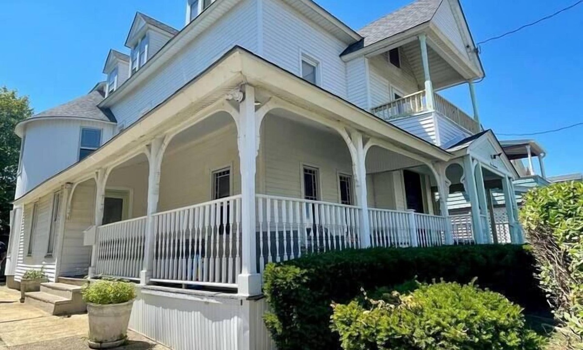 Bradley Beach House | Beautiful ocean view large 3rd floor apt with deck