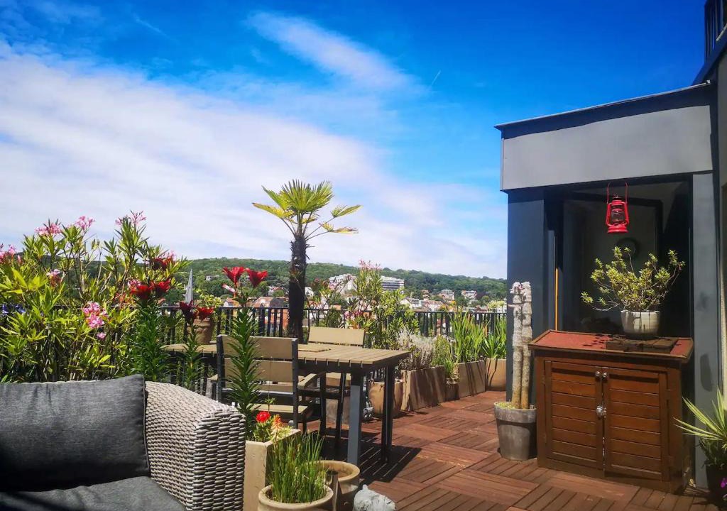 Chaville Apartment | Beautiful Rooftop between Paris and Versailles