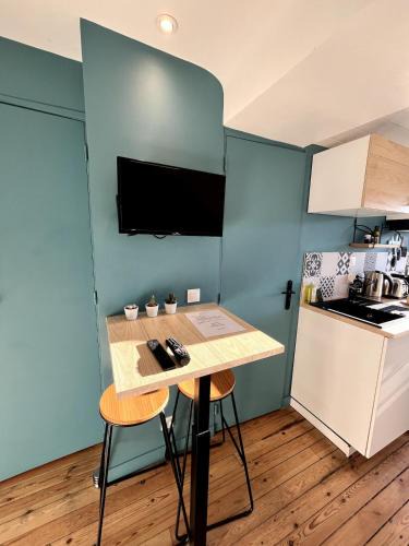 Talensac-Pont Morand Apartment | Beautiful Studio for 2 people, TV, Wifi