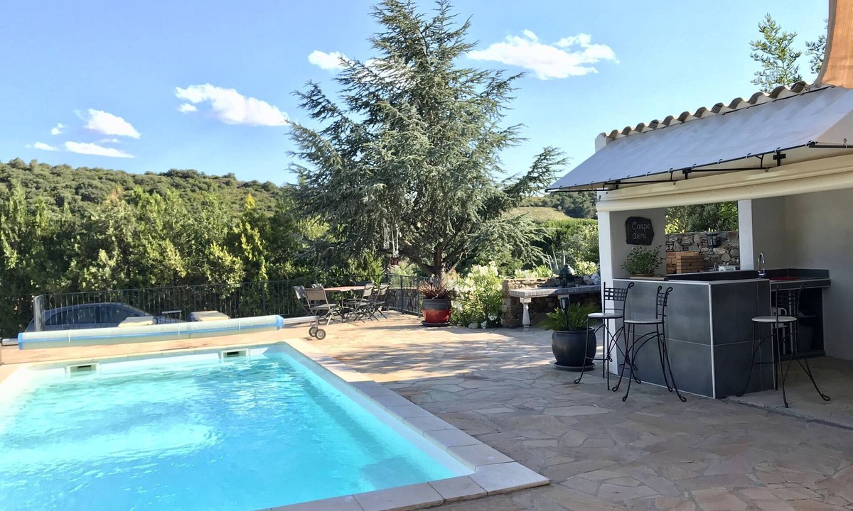 Roquebrun Villa | Beautiful villa with private heated pool