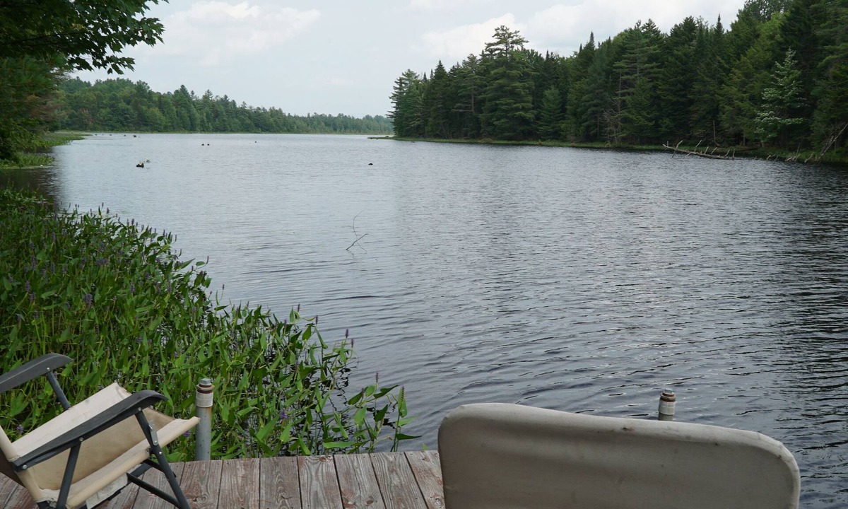 Saranac Lake Cabin | Beautiful waterfront cabin; breathtaking views of Whiteface Mountain