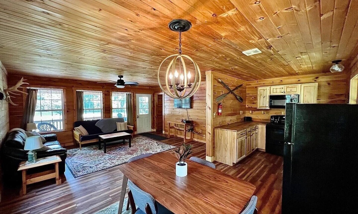 Manistee Cabin | Beautifully Renovated Vintage Cabin in the Heart of Manistee National Forest