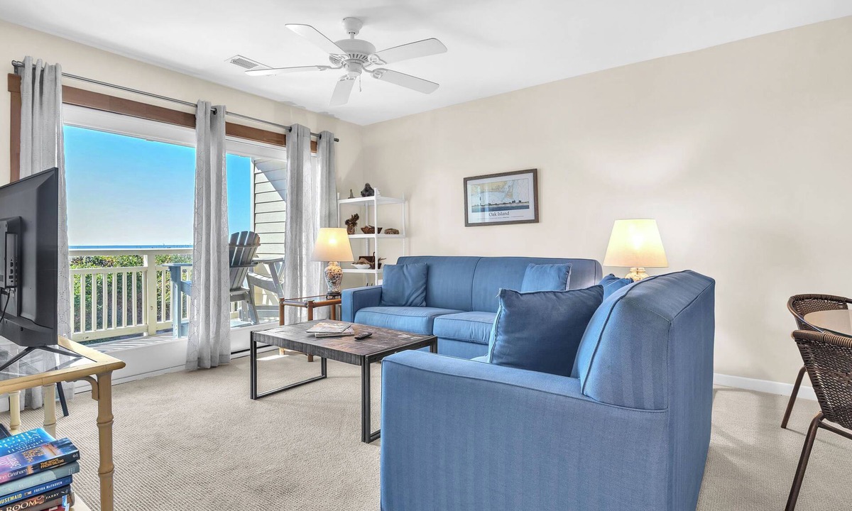 Caswell Beach Condo | Beechouse: Oceanfront Condo with Great Views, Community Pool, Near Golf Course