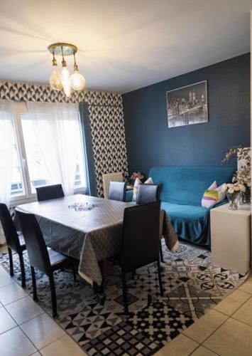 La Grace de Dieu Ouest Apartment | Bel Appartement Lumineux, 70m2, 3 Chambres, Proche Zénith et Hippodrome de Caen