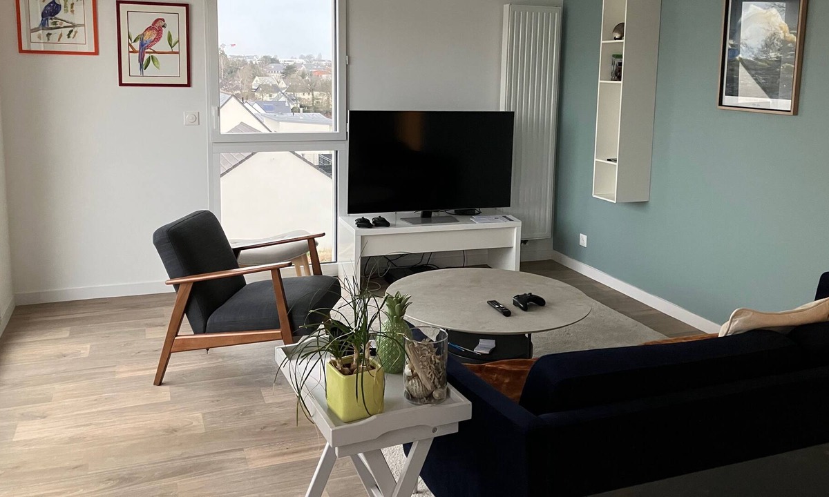 Melesse Apartment | Bel Appartement Neuf Près de Rennes