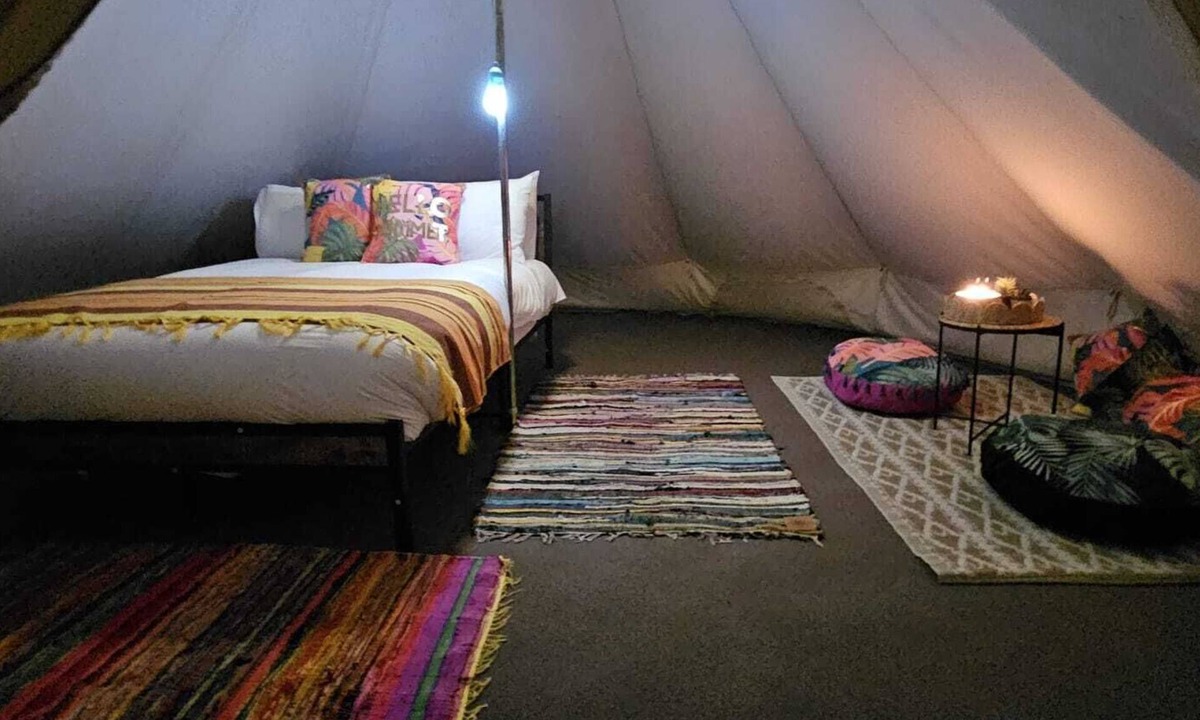 Durrington RV Rental | Bell Tent with Country View