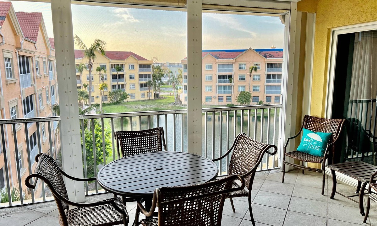 South Island Condo | Bella Lago 241 | Balcony, Pool, Spa + Gym