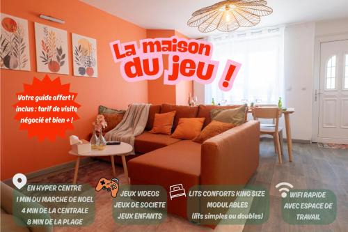 Gravelines House | Belle Maison Jeux 8pers Centre Carnaval et CNPE
