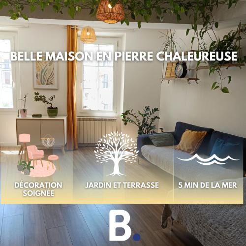 Palau-del-Vidre House | Belle maison lumineuse en pierre Catalogne - Argelès sur Mer - Collioure