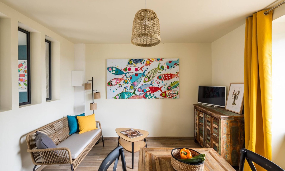 Saint-Benoit-des-Ondes Apartment | Belle Vue Mer 2 Personnes - "comme un Poisson Dans L'eau"