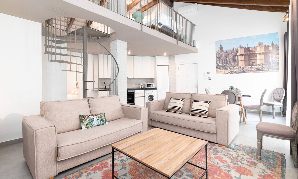 Arrancapins Apartment | Belmar Apartments 5. WiFi + A/C + 7 Pax