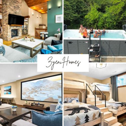 The Blue Mountains House | Best Location Chalet Walk to Village-Ski in Ski out Extra Large Hottub