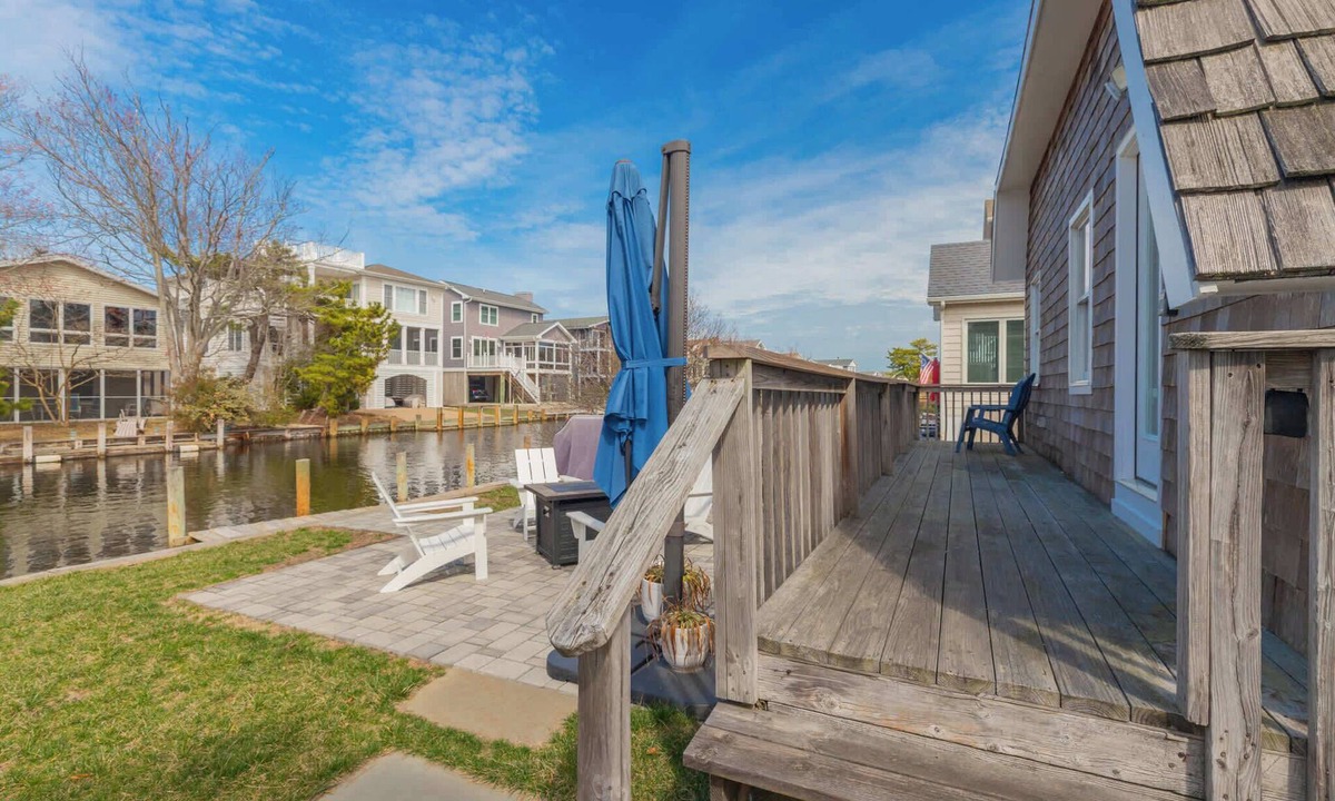 South Bethany Harbor House | Bethany Beach New Castle 4BR 2BA Canal Front Home