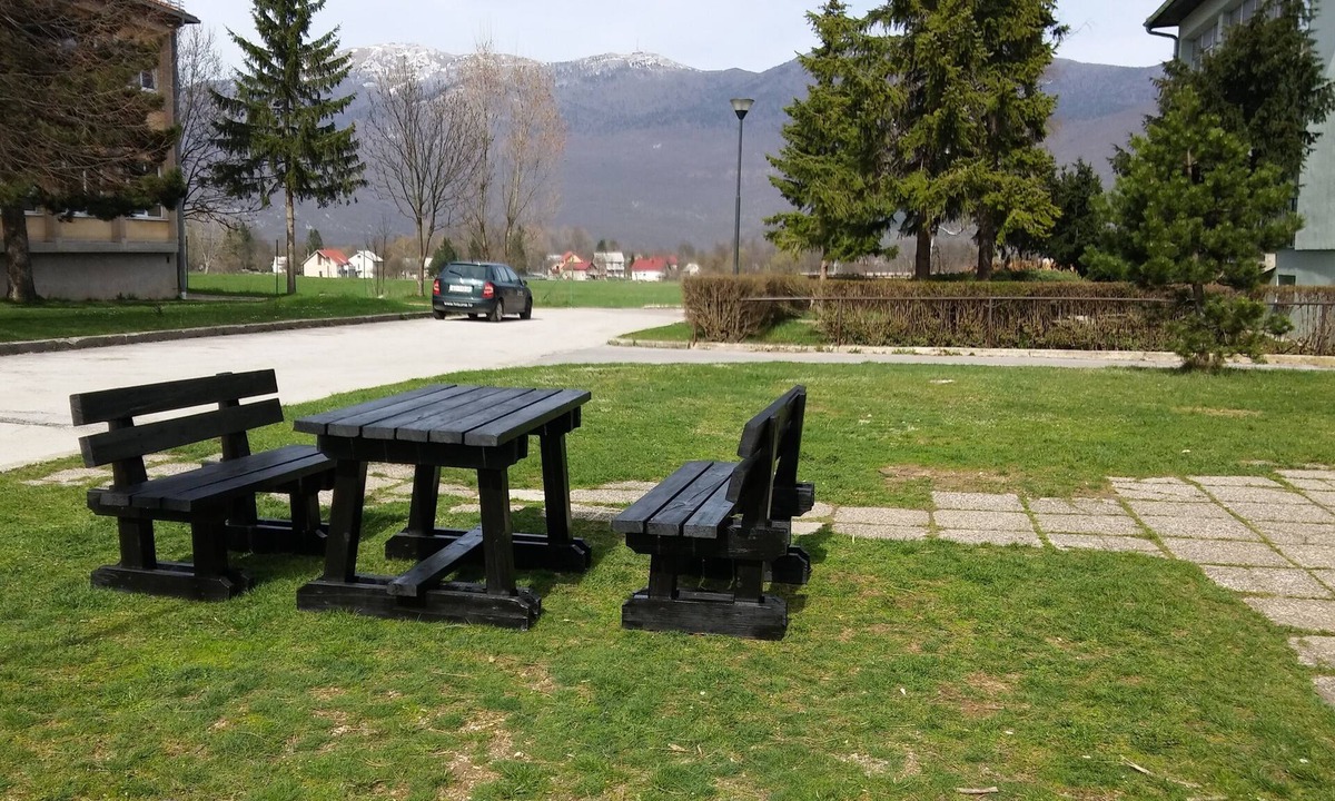 Korenica Condo | Big appartment (80m2) with 2 bedrooms, kitchen,living room,bathroom,balcon