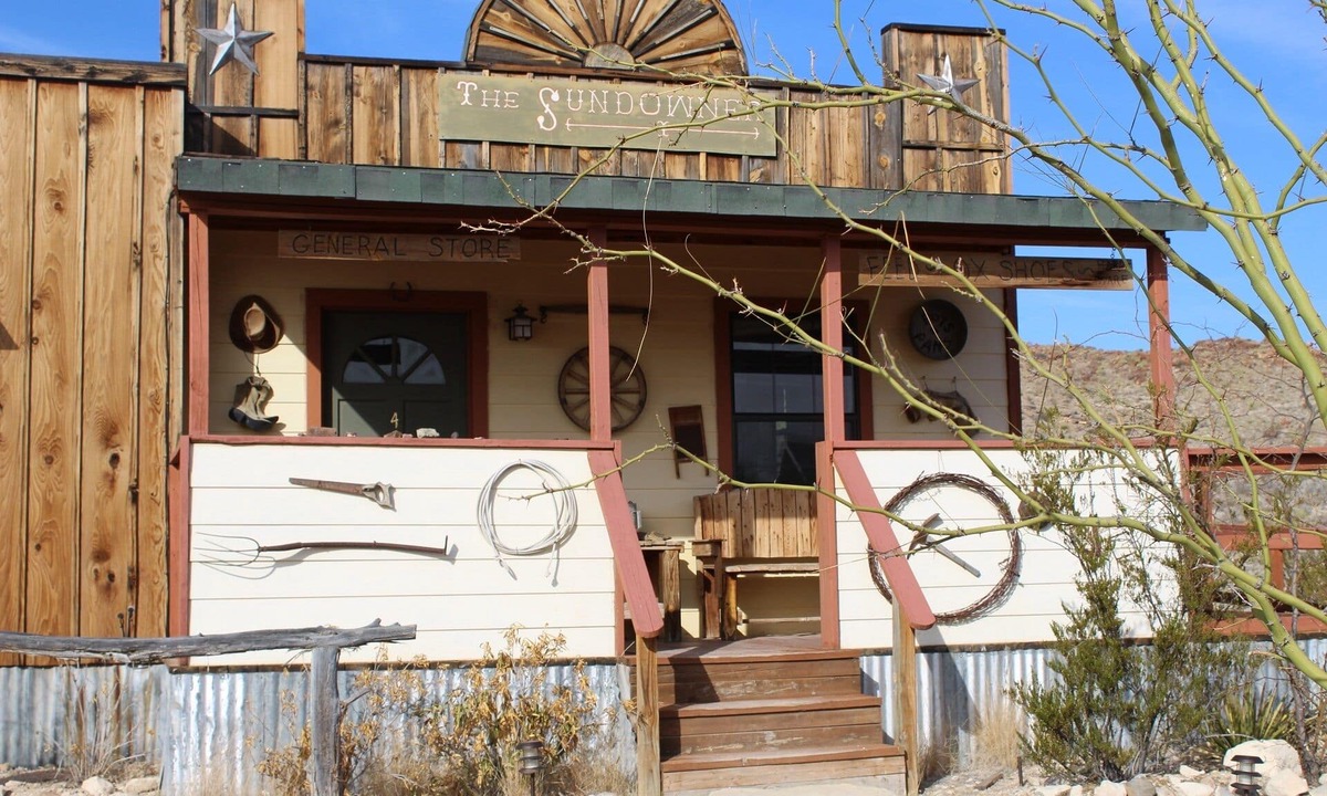 Terlingua Cabin | Big Bend Lodging at Ten Bits Ranch | Room #4 (The General Store)