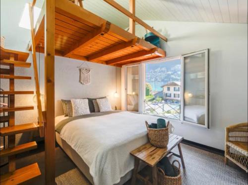 Darligen Apartment | Bijou du Lac - mit Pool und Privatstrand