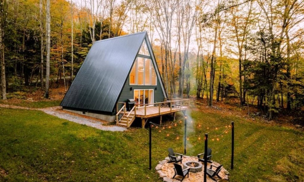 Jeffersonville Cabin | BirchRidge A-Frame:Catskills Retreat-Sauna-Firepit