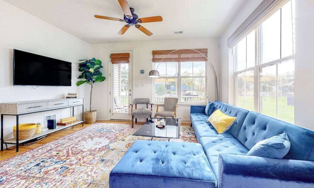 Millville Condo | Bishops Landing townhome with private washer/dryer, shared pool, tennis, gym
