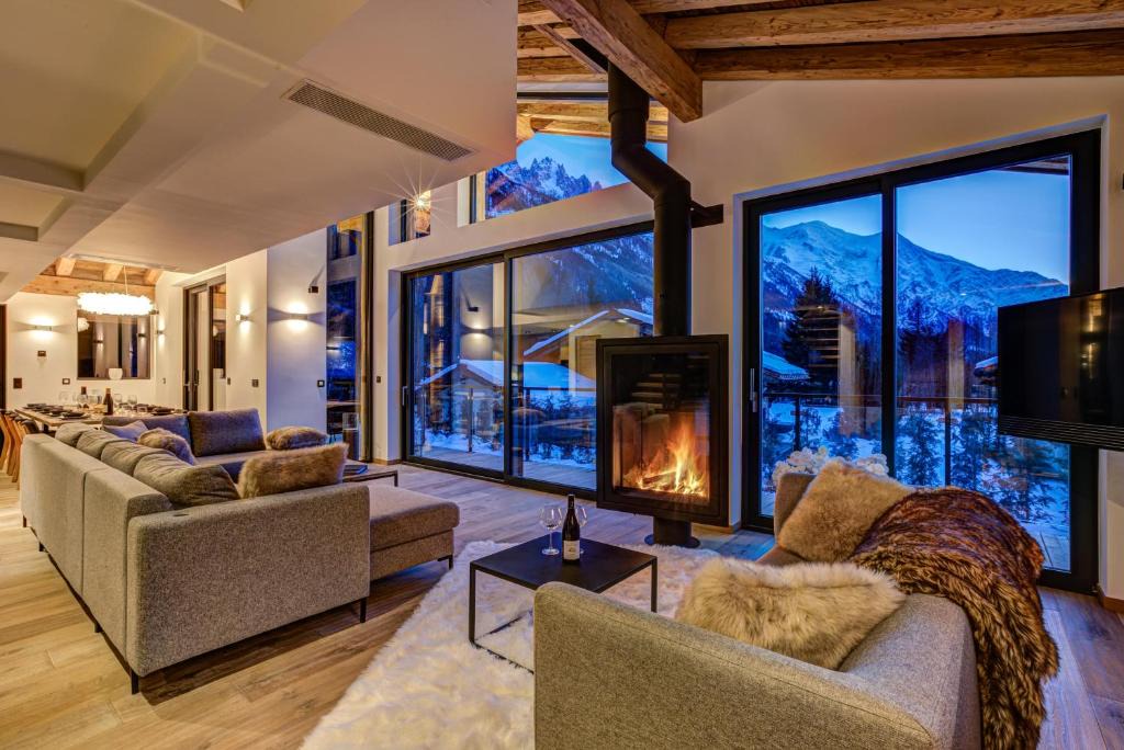 Les Tines Ski Chalet | Black Pearl Chalet 5*