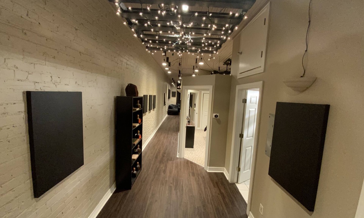 Old Market Apartment | Blackout Themed Residence in the Prime Heart of Omaha’s Old Market!