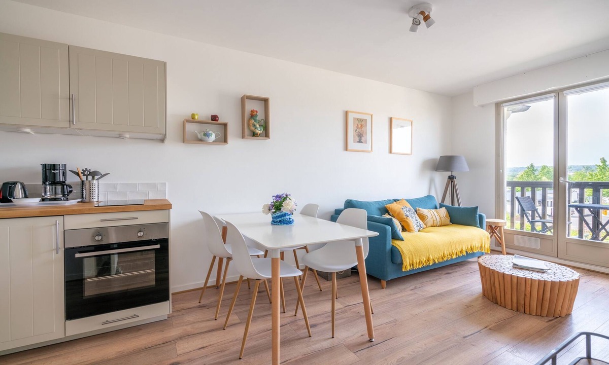 Blonville-sur-Mer Apartment | Bleu d'Ornano - proche de la plage