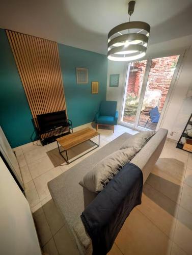 Montauban Apartment | Bleu Poult - Duplex avec terrasse