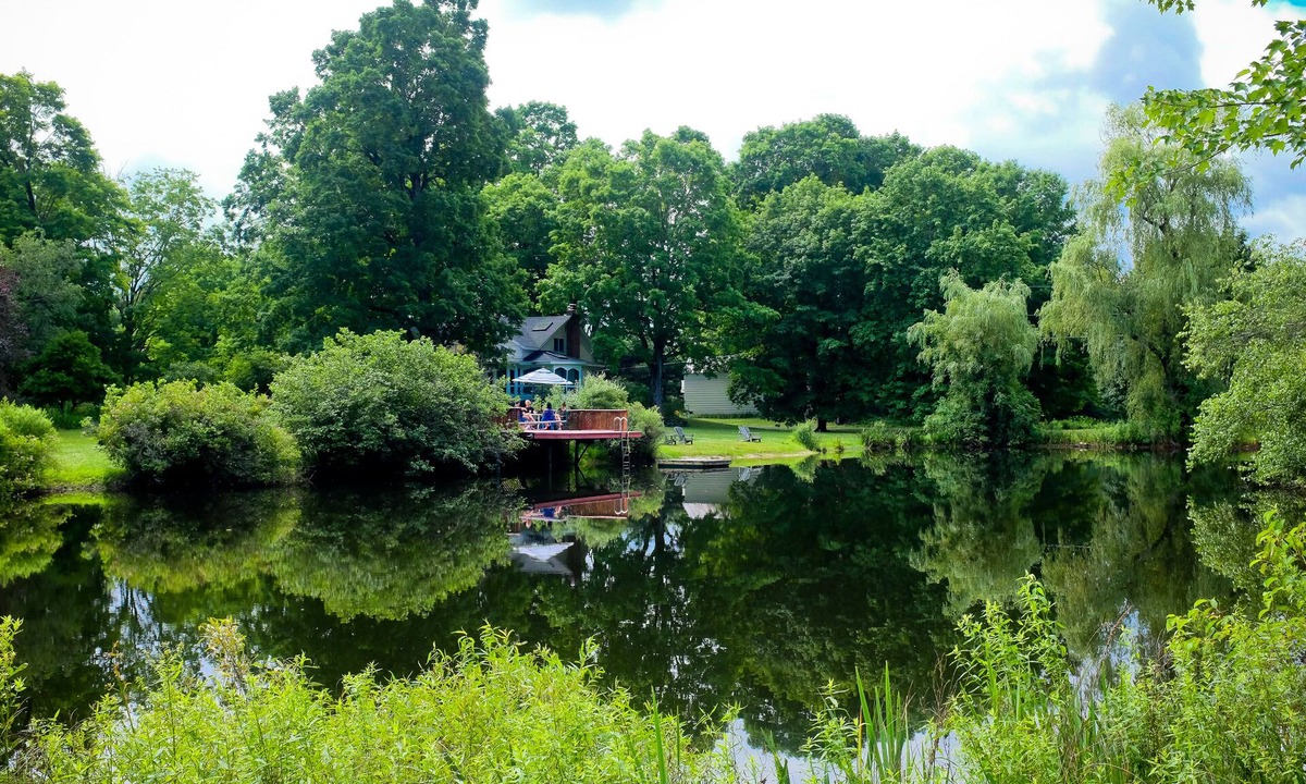 Red Hook House | Blissful Farmhouse with Swim Pond & Vegetable Garden