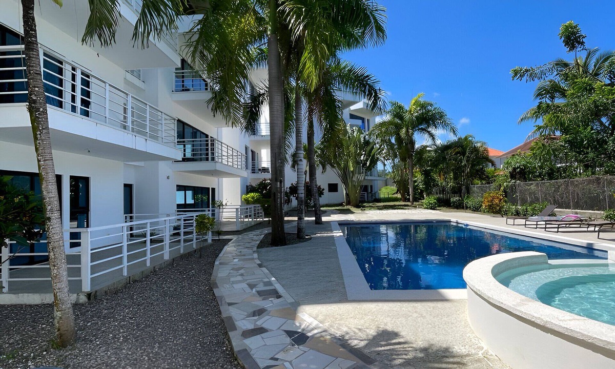 La Mulata Apartment | Blue apt H2 - 2 queen bedroom- POOL -