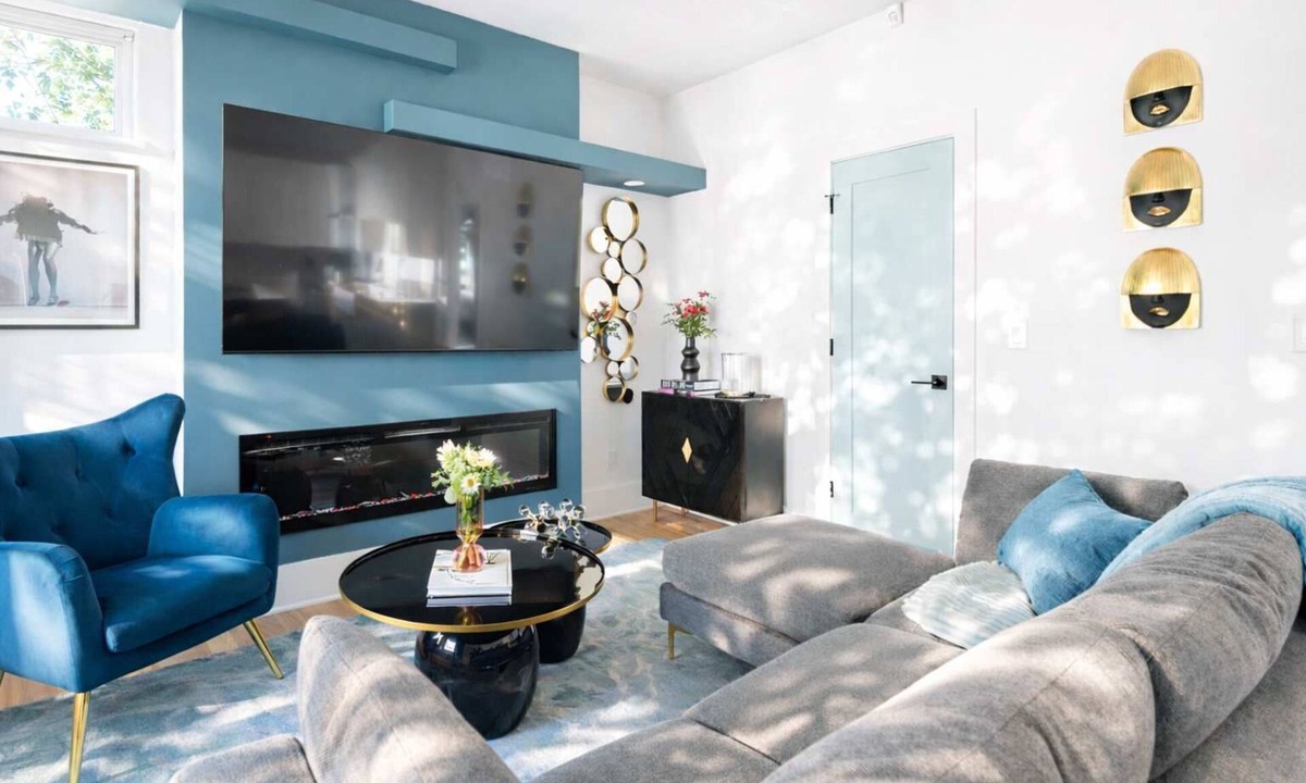 East Atlanta Apartment | Blue Burrow by Minty Living