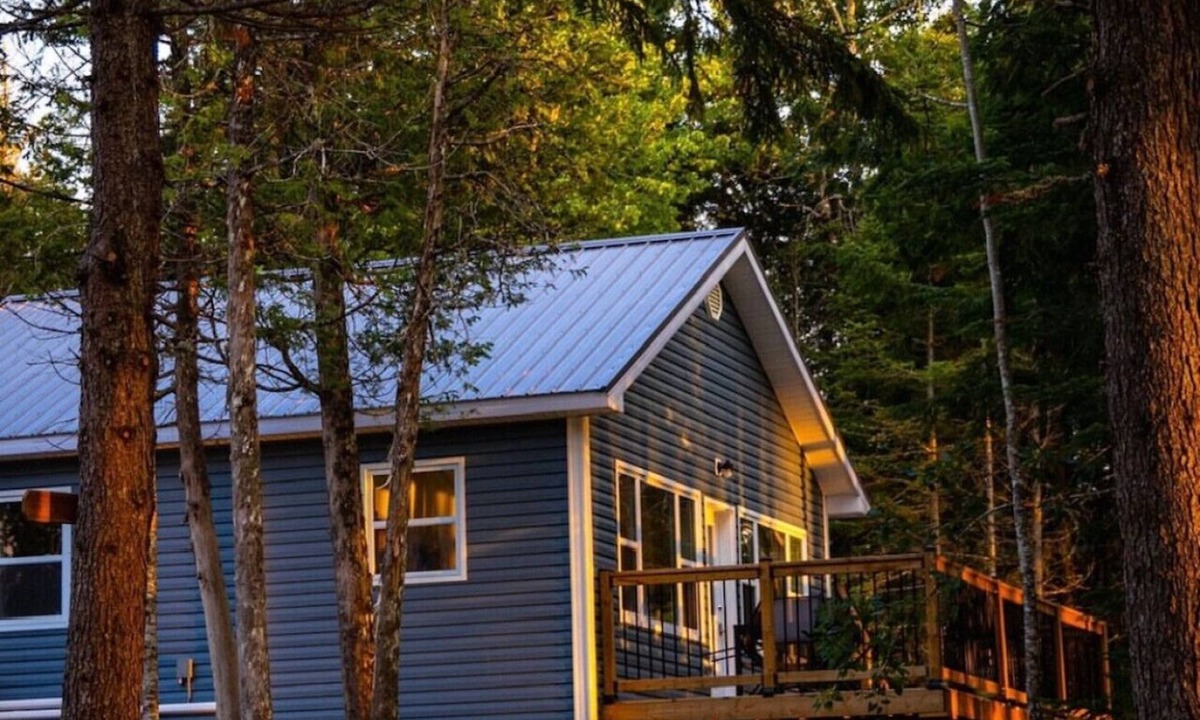 Saint Croix Cottage | Blue Heron Cottage with waterfront