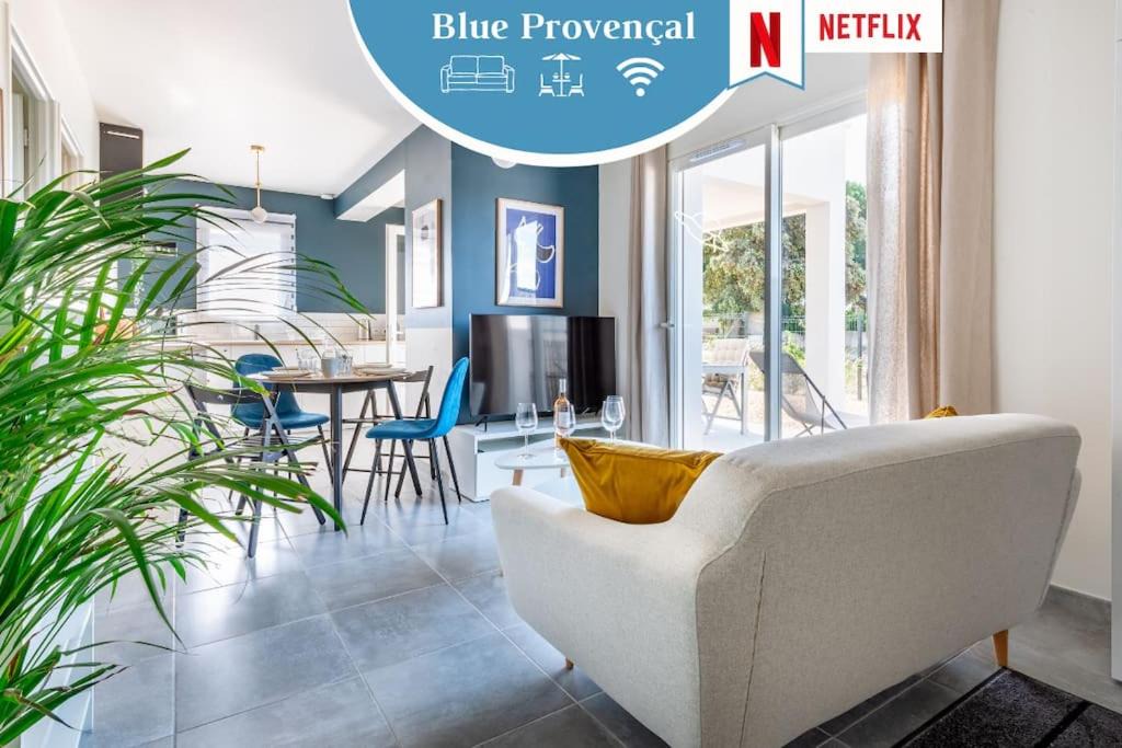 Morieres-les-Avignon Apartment | ☆ Blue Provençal Appartement ☆
