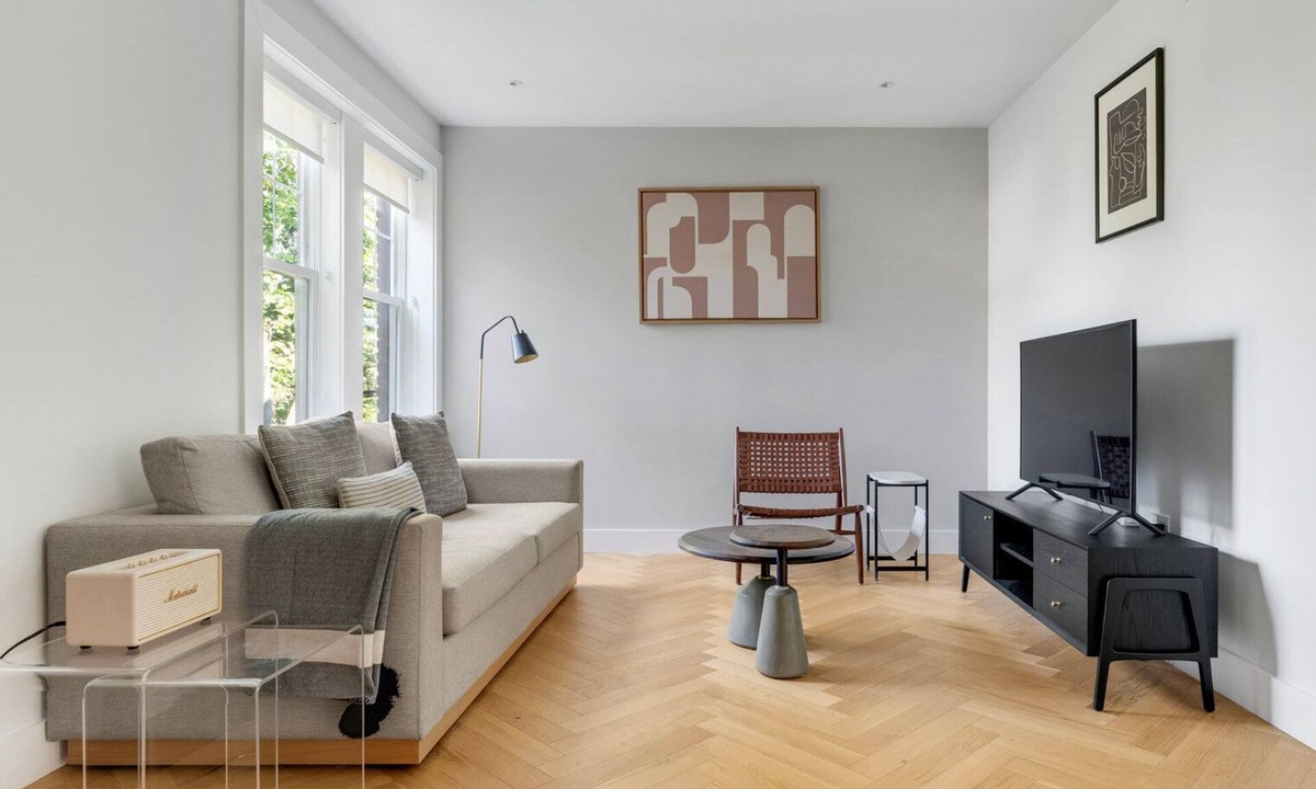 Agassiz Apartment | Blueground | Baldwin, washer, nr Fresh Pond