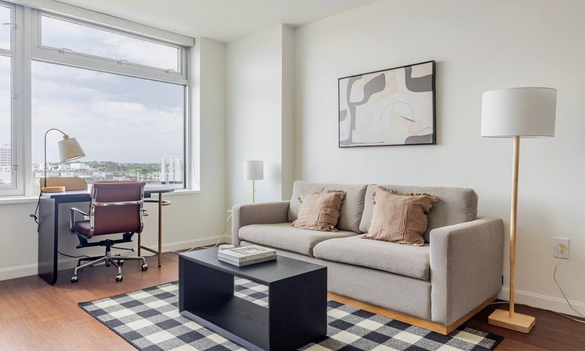 Cambridgeport Apartment | Blueground | Central Square, garden, nr Harvard