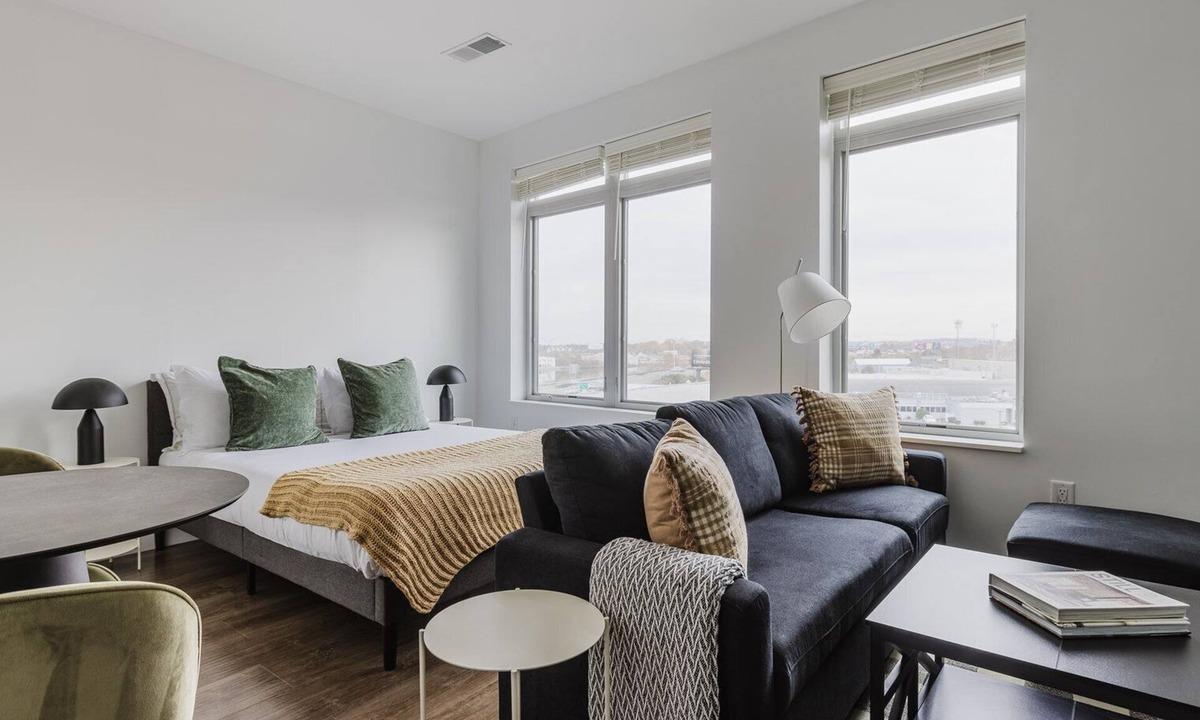 Neponset - Port Norfolk Apartment | Blueground | Dorchester 2bd apartment