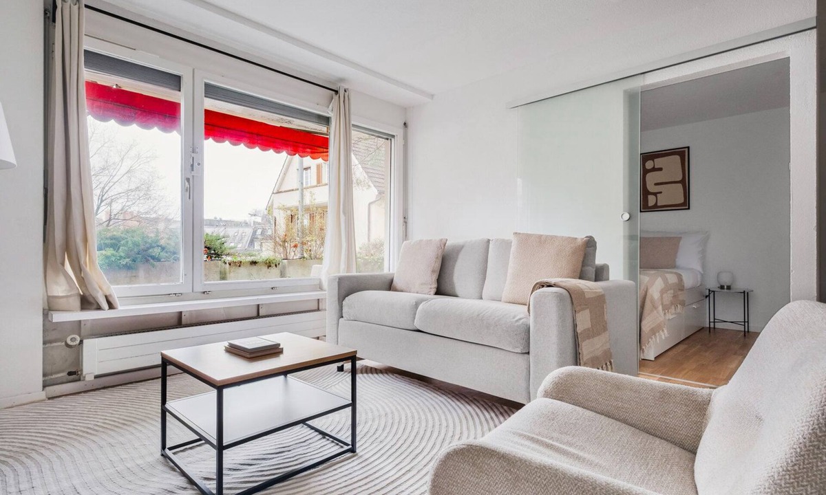 Enge Apartment | Blueground | Enge, view, nr Lake Zürich