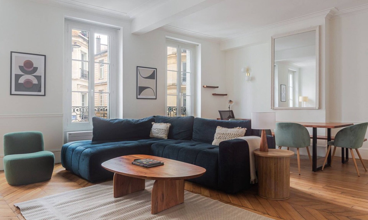 Epinettes Apartment | Blueground | Épinettes, view, nr Parc Monceau