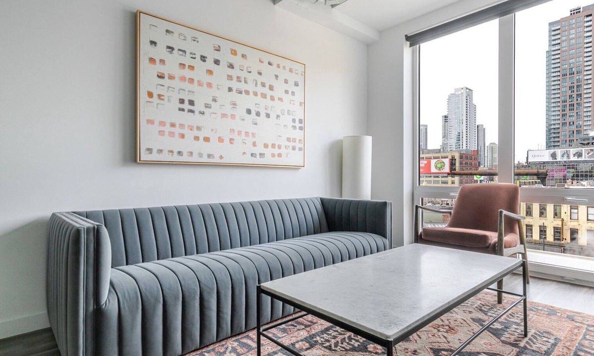 Near North Side Apartment | Blueground | Near North Side, rooftop, nr Riverwalk