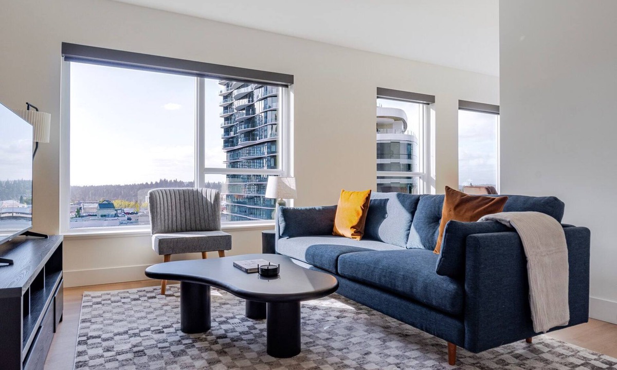 Northwest Bellevue Apartment | Blueground | Northwest Bellevue, rooftop, nr Bellevue Park