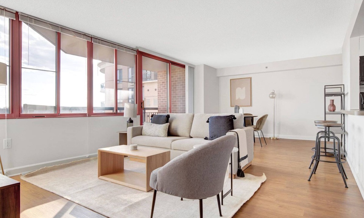 Pentagon City Apartment | Blueground | Pentagon City, rooftop, nr Pentagon