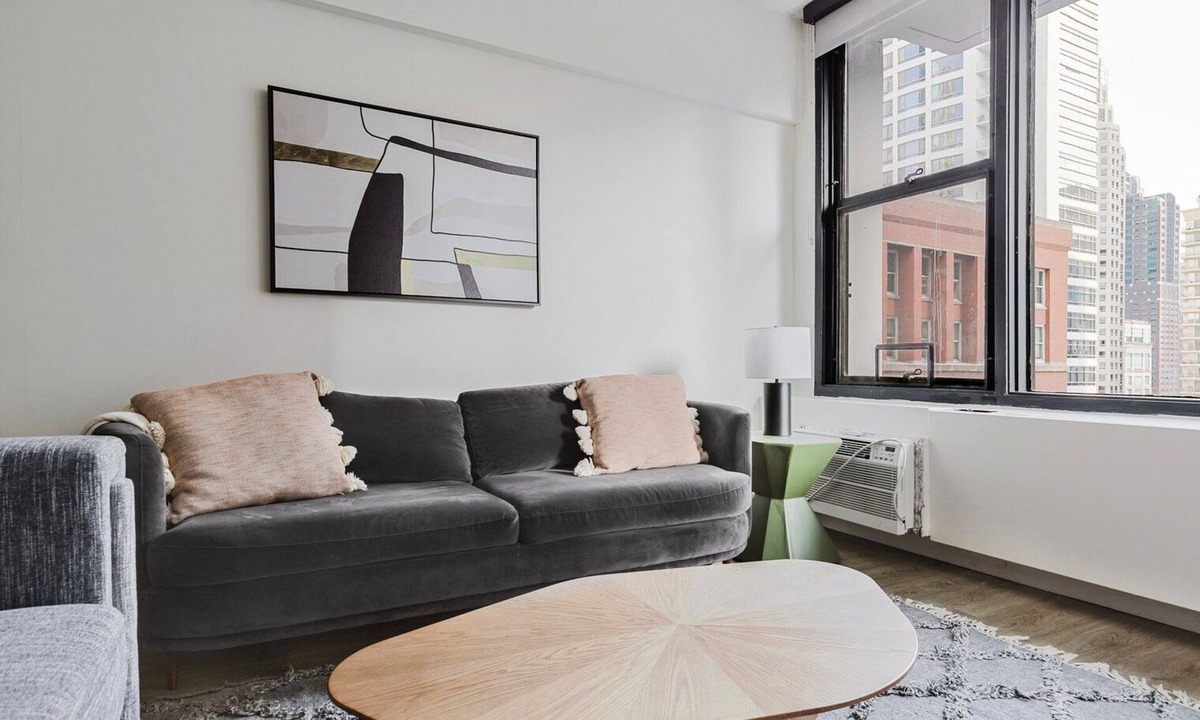 Rush and Division Apartment | Blueground | Rush & Division, view, nr Millennium Park