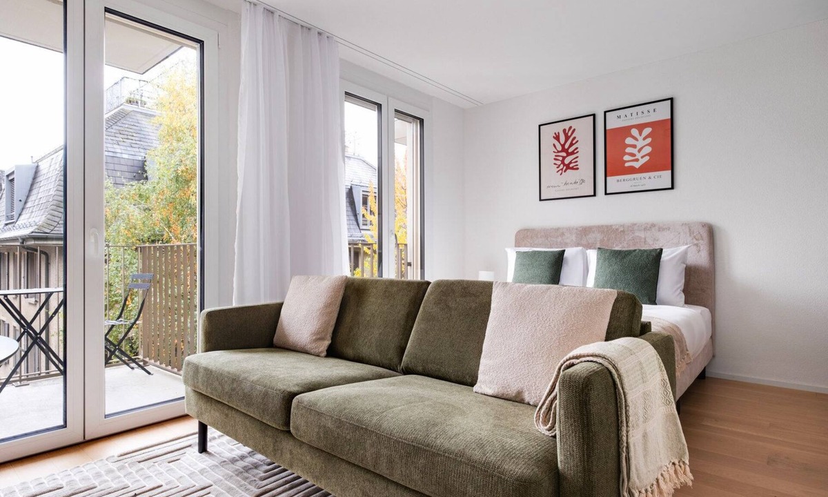 Sihlfeld Apartment | Blueground | Sihlfeld, view, nr Lake Zurich