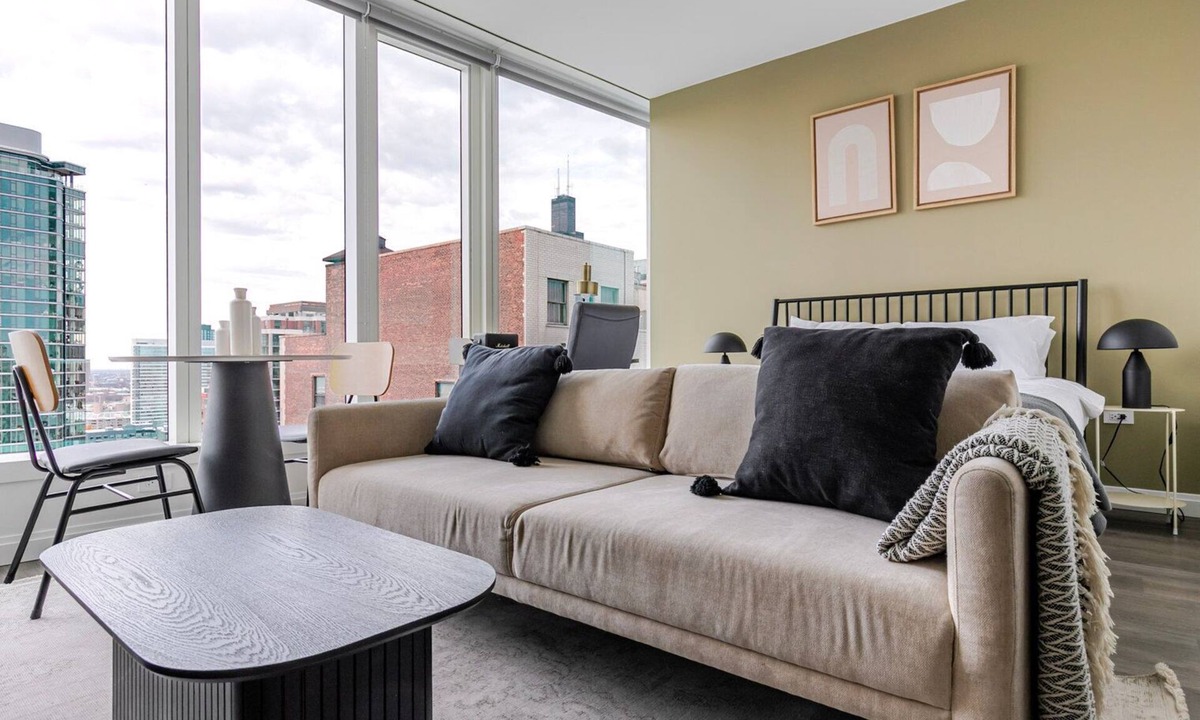 The Loop Apartment | Blueground | South Loop, view, nr Grant Park