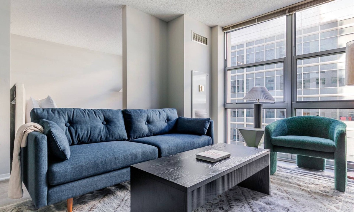 West Loop Gate Apartment | Blueground | West Loop Gate, rooftop, nr Millennium Park
