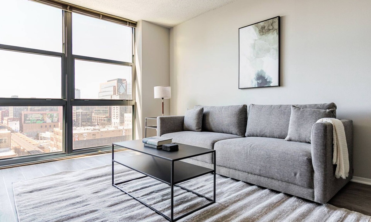 West Loop Gate Apartment | Blueground | West Loop, gym & bbq, nr Willis Tower