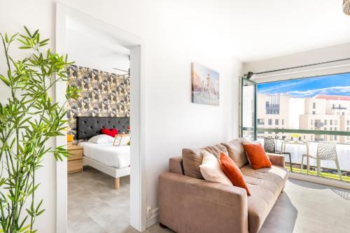Villette - Maisons Neuves Apartment | BnGo l Le Spacieux Cocon PartDieu l parking, 4p