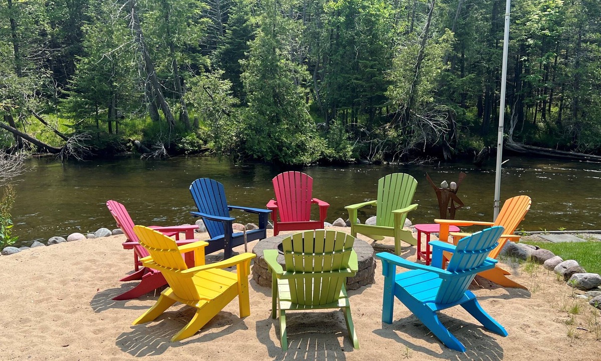 Mayfield House | Boardman River, Fire pit, Game Room, Hot tub, Sauna